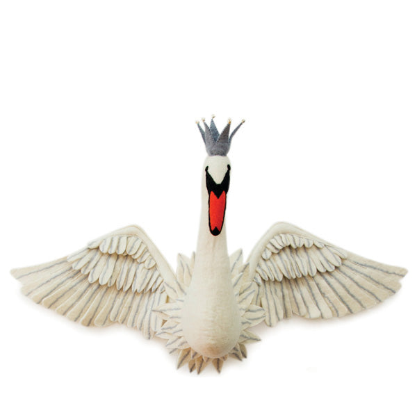 Sew Heart Felt Animal Head - Odette Swan with Wings