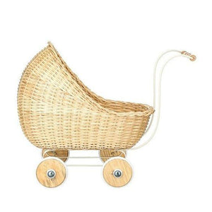 Smallstuff Doll Pram - Natural