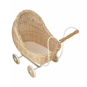 Smallstuff Doll Pram - Natural