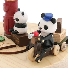 Wooderful Life Wooden Music Box - Panda Mailman