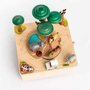 Wooderful Life Wooden Music Box - Safari