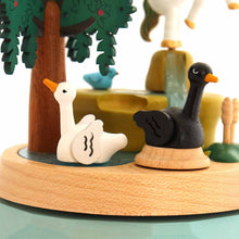 Wooderful Life Wooden Music Box - Unicorn with Swans