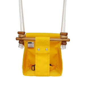 Solvej Swings Baby and Toddler Swing – Kowhai Yellow - Elenfhant