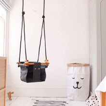 Solvej Swings Baby and Toddler Swing – Slate Grey