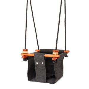 Solvej Swings Baby and Toddler Swing – Slate Grey