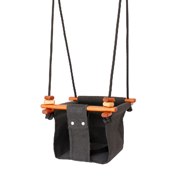 Solvej Swings Baby and Toddler Swing – Slate Grey
