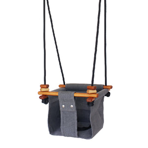 Solvej Swings Baby and Toddler Swing – Smoke Grey