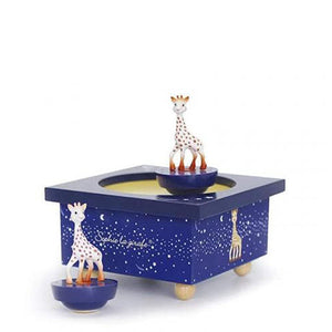 Trousselier Music Box Dancing Sophie the Giraffe - Milky Way