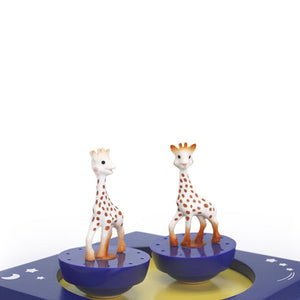 Trousselier Music Box Dancing Sophie the Giraffe - Milky Way