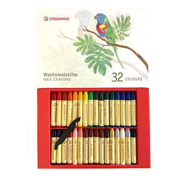 Stockmar Beeswax Crayons - 32 Sticks Set