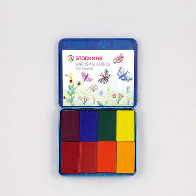 Stockmar Beeswax Crayons - 8 Blocks Set