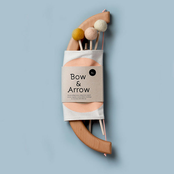 Tangerine Studio Bow & Arrow Set – Peach