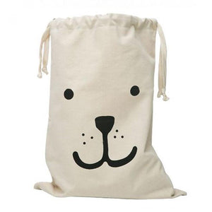 Tellkiddo Bear Fabric Bag Storage
