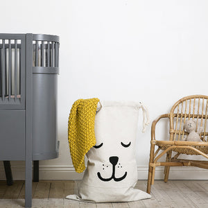 Tellkiddo Bear Fabric Bag Storage