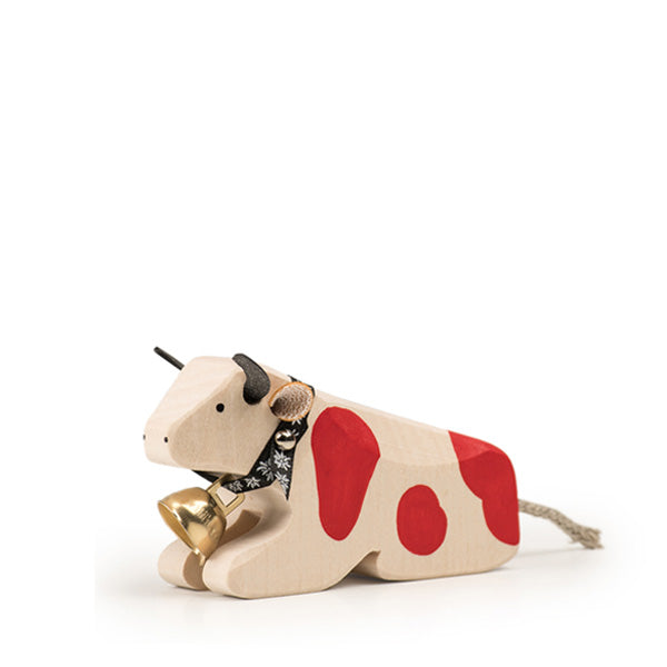Trauffer Cow Lying - Red