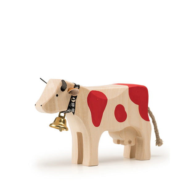 Trauffer Cow Standing - Red
