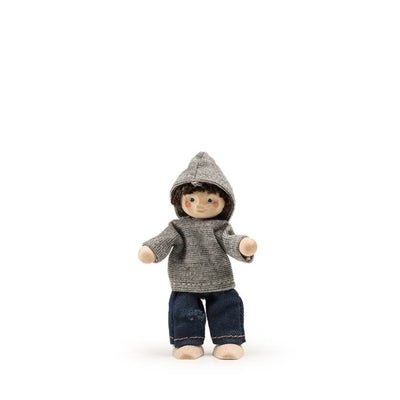 Trauffer Pilgram Flexible Wooden Doll - Urban - Boy Luca
