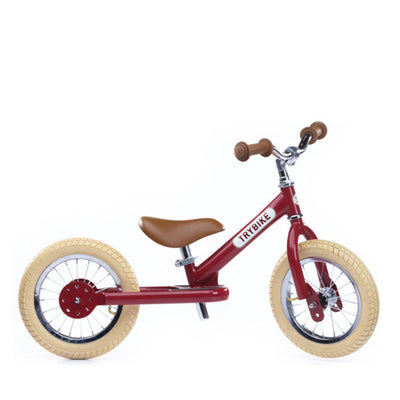 Trybike Balance Bike Steel - Vintage Red