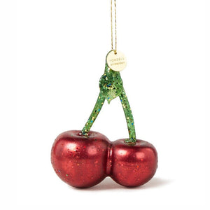 Vondels Glass Shaped Christmas Ornament - Cherry