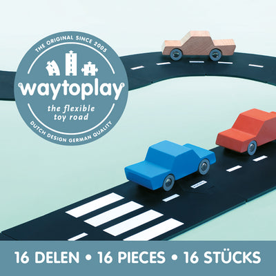 Waytoplay Flexible Toy Road – Expressway 16 pieces