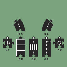 Waytoplay Flexible Toy Road – Highway 24 pieces