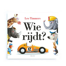 Wie Rijdt? by Leo Timmers – Dutch