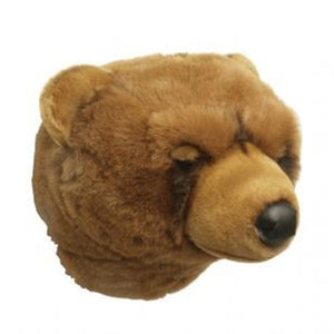 Wild and Soft Animal Head – Grizzly Bear Oliver - Elenfhant