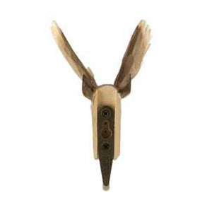 Wildlife Garden Hand Carved Animal Hook - Moose