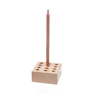 Wooden Holder for Regular Pencils - 24 Holes