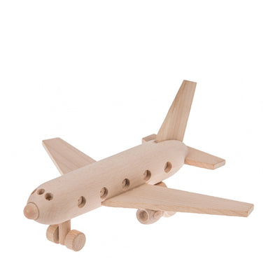 Bartu Wooden Passenger Plane - Natural