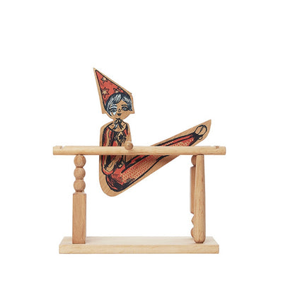 Wooden Story Acrobat - Girl