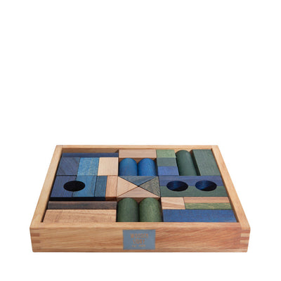 Wooden Story Cold Blocks in Tray - 30 pcs