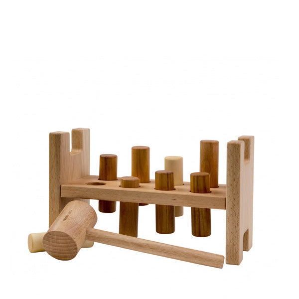 Wooden Story Pound A Peg – Natural