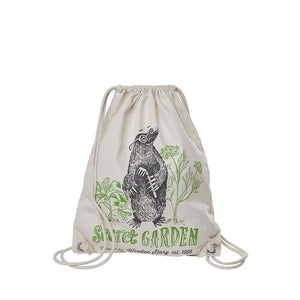 Wooden Story Sack/BackPack - Secret Garden Mole