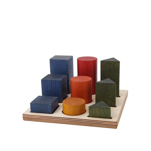 Wooden top toy sorter