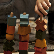Wooden Story Stacking Toy – Rainbow