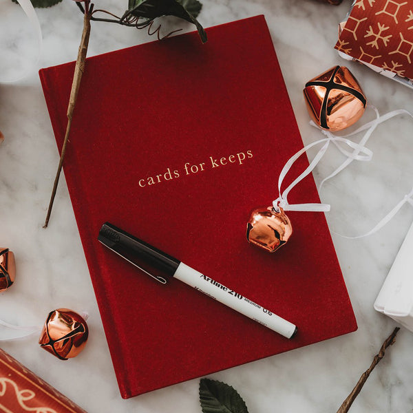 Write To Me Cards for Keeps Journal - Maroon – Elenfhant