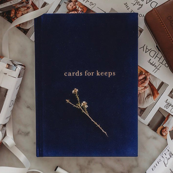 Write To Me Cards for Keeps Journal - Navy – Elenfhant