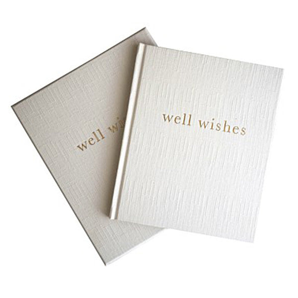 Write To Me Well Wishes - Guest Book • White