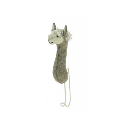 Fiona Walker Animal Head Hook – Llama