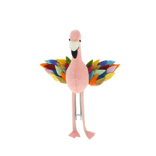 Fiona Walker Animal Head Hook – Flamingo