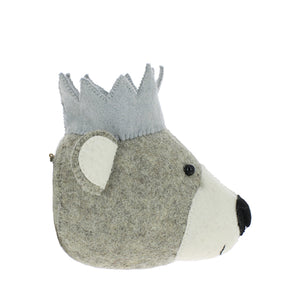 Fiona Walker Mini Animal Head – Baby Bear