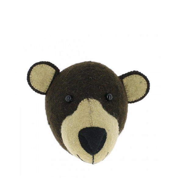 Fiona Walker Mini Animal Head – Bear
