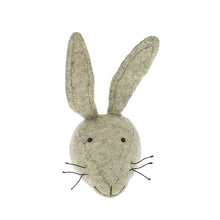 Fiona Walker Mini Animal Head – Grey Hare