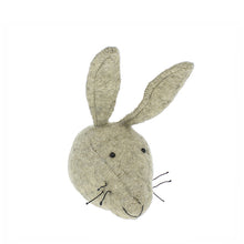 Fiona Walker Mini Animal Head – Grey Hare