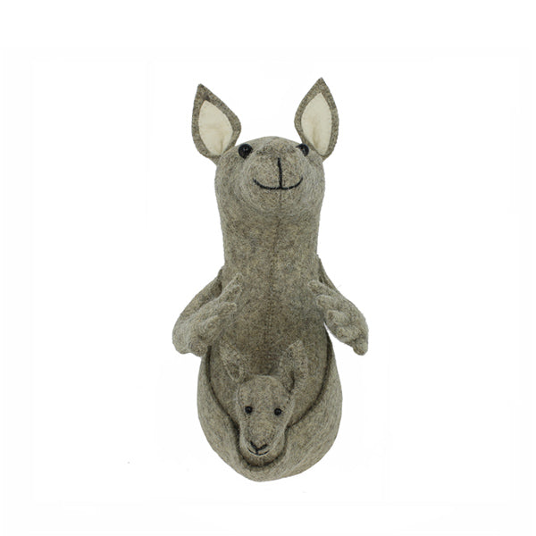 Fiona Walker Mini Animal Head – Kangaroo