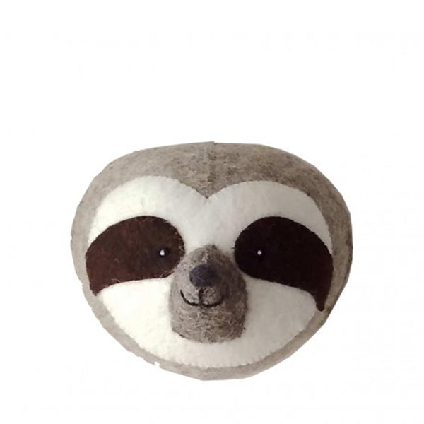 Fiona Walker Mini Animal Head – Sloth