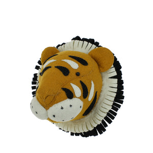 Fiona Walker Mini Animal Head – Double Ruff Tiger