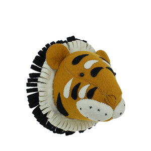 Fiona Walker Mini Animal Head – Double Ruff Tiger