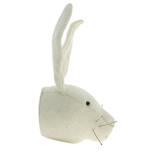 Fiona Walker White Rabbit Animal Head
